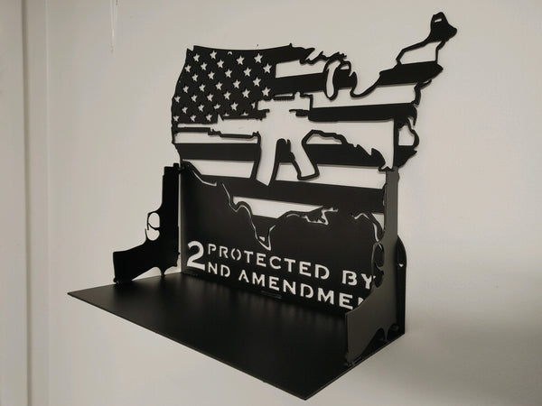 USA Gun Shelf