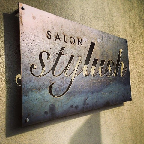 Personalized Salon Signs