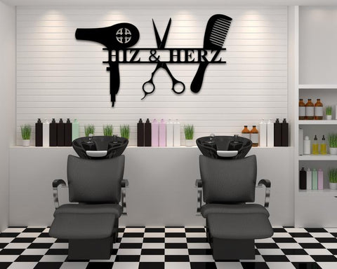 Custom Salon/Barber Shop Sign